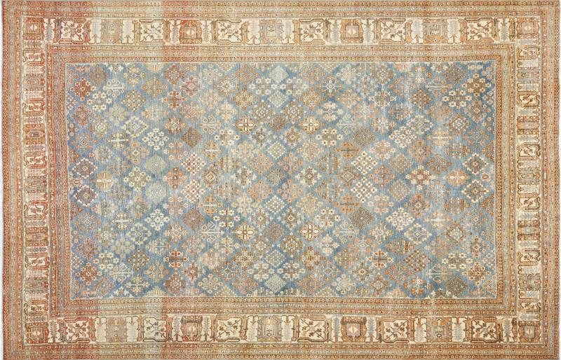 Semi Antique Persian Joshagan Rug 74 x 114 