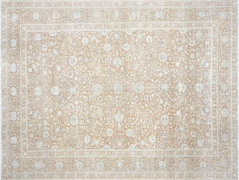 Semi Antique Persian Kashan Rug 97 x 126 