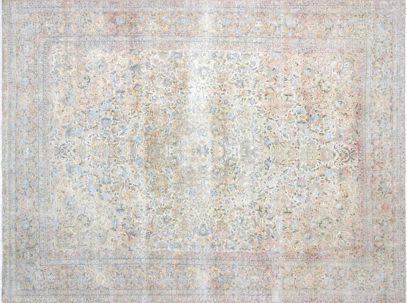 Semi Antique Persian Kerman Rug 88 x 116 