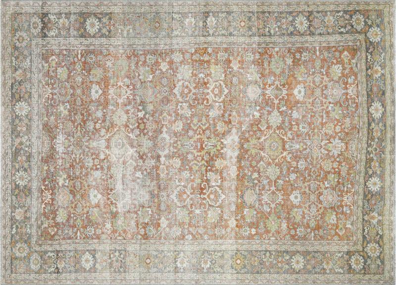 Semi Antique Persian Mahal Rug 8 11 x 123 