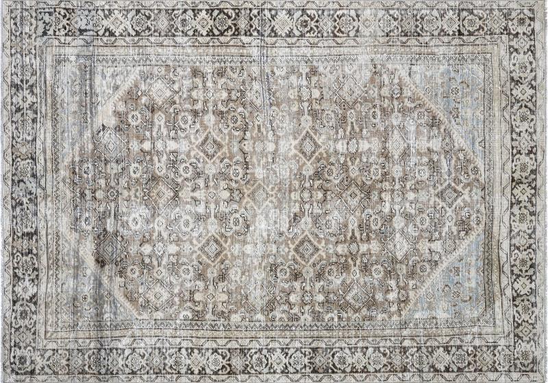 Semi Antique Persian Mahal Rug 84 x 110 