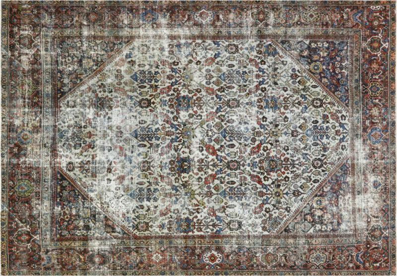 Semi Antique Persian Mahal Rug 89 x 125 