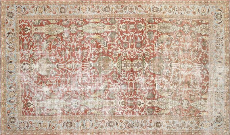 Semi Antique Persian Mahal Rug 911 x 169 