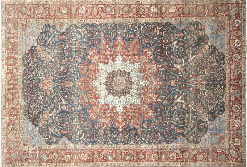 Semi Antique Persian Melayer Rug 117 x 1611 