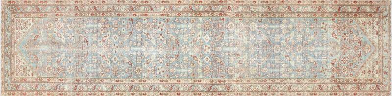 Semi Antique Persian Melayer Rug 34 x 135 