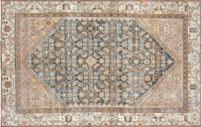 Semi Antique Persian Melayer Rug 69 x 109 