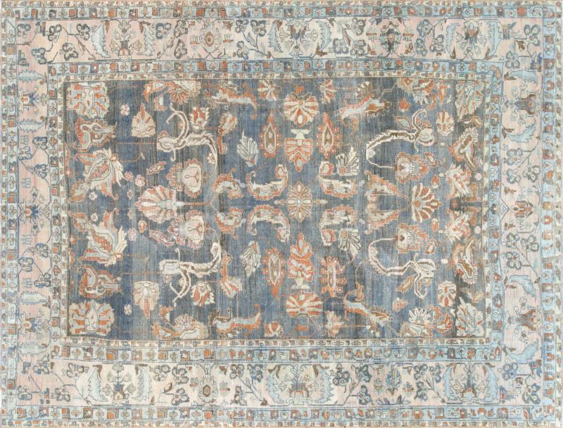 Semi Antique Persian Melayer Rug 86 x 113 