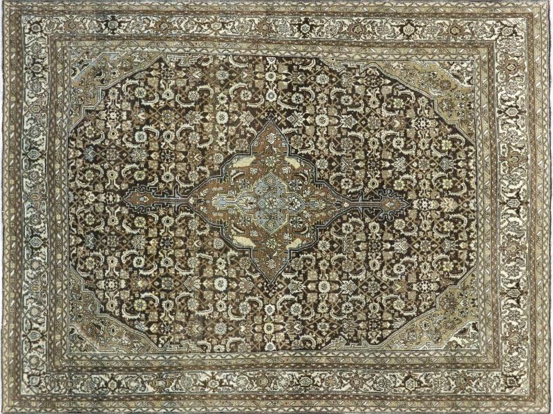 Semi Antique Persian Melayer Rug 87 x 113 