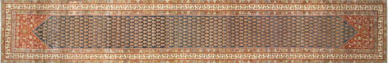 Semi Antique Persian Melayer Runner 32 x 1811 