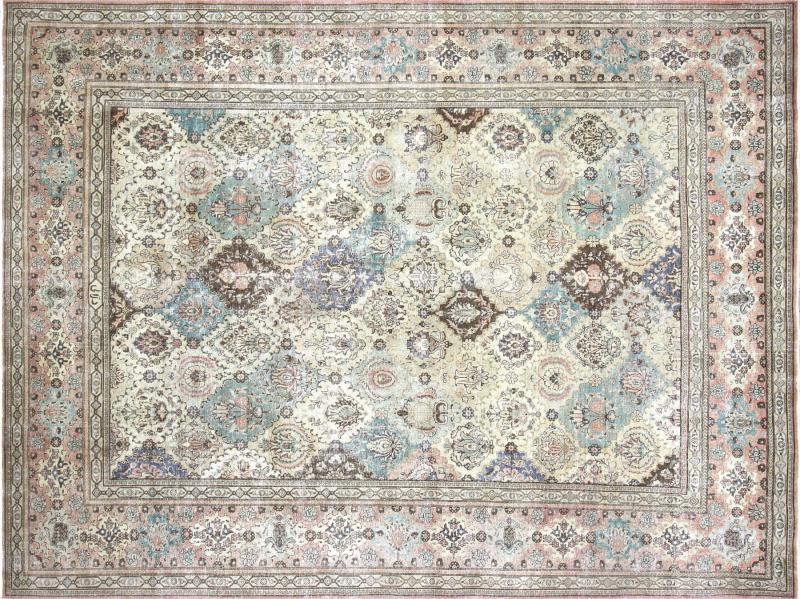 Semi Antique Persian Meshed Rug 98 x 1210 