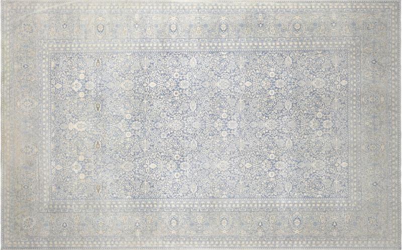 Semi Antique Persian Tabriz Rug 10 x 159 