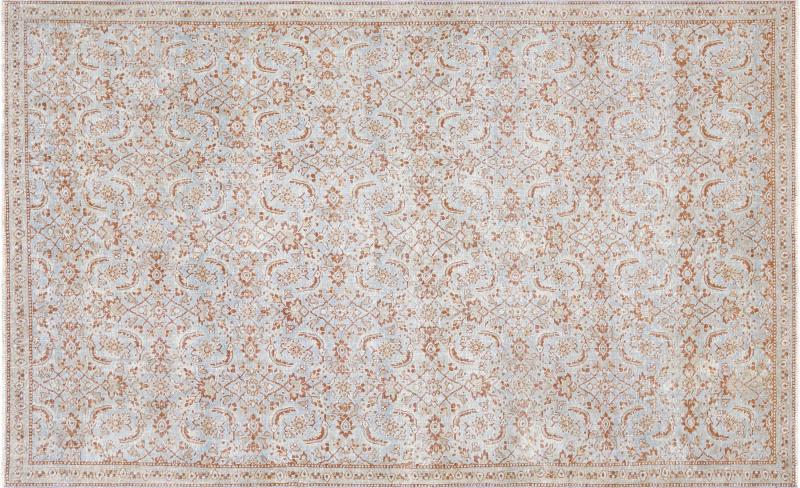 Semi Antique Persian Tabriz Rug 53 x 87 