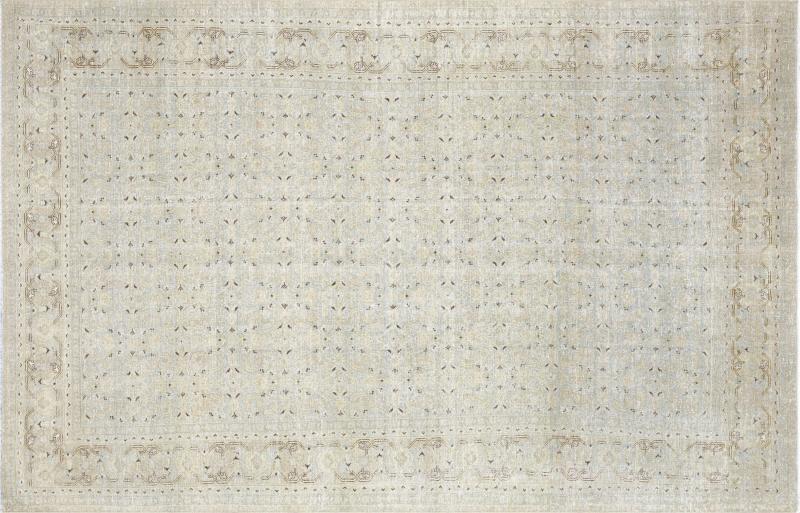 Semi Antique Persian Tabriz Rug 63 x 99 