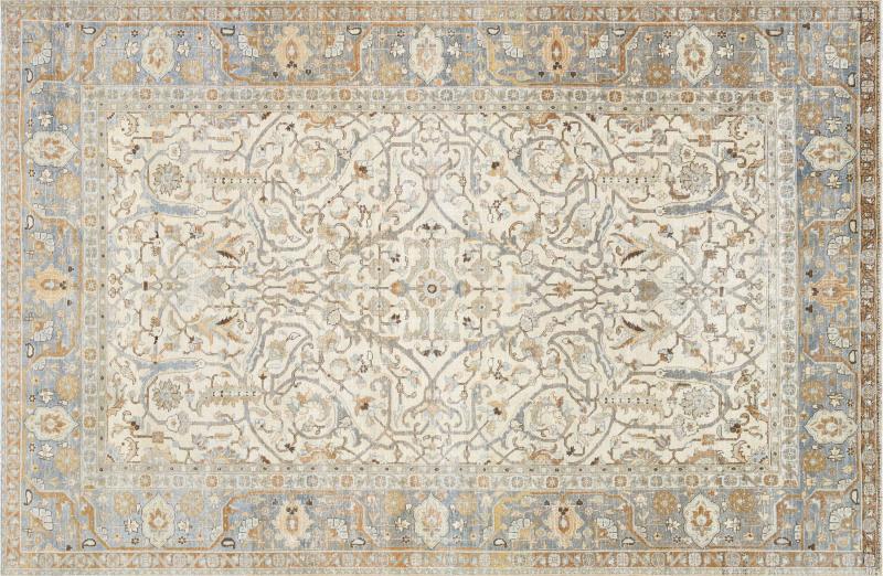 Semi Antique Persian Tabriz Rug 67 x 101 