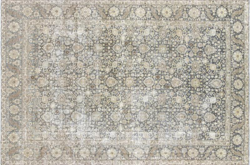 Semi Antique Persian Tabriz Rug 71 x 109 