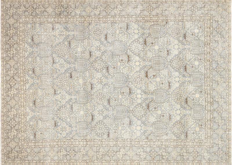 Semi Antique Persian Tabriz Rug 79 x 109 