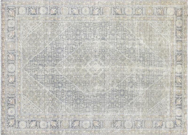 Semi Antique Persian Tabriz Rug 82 x 114 