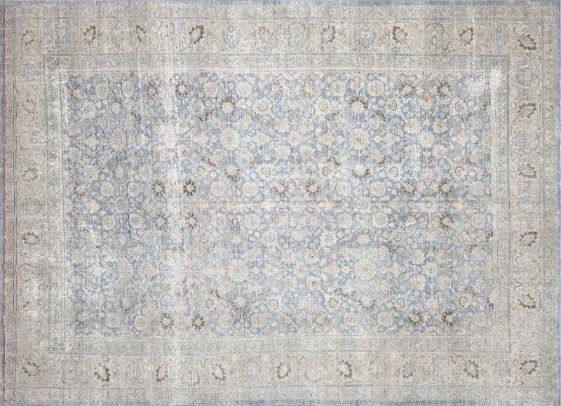 Semi Antique Persian Tabriz Rug 84 x 115 