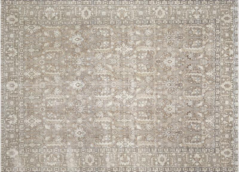 Semi Antique Persian Tabriz Rug 9 x 124 