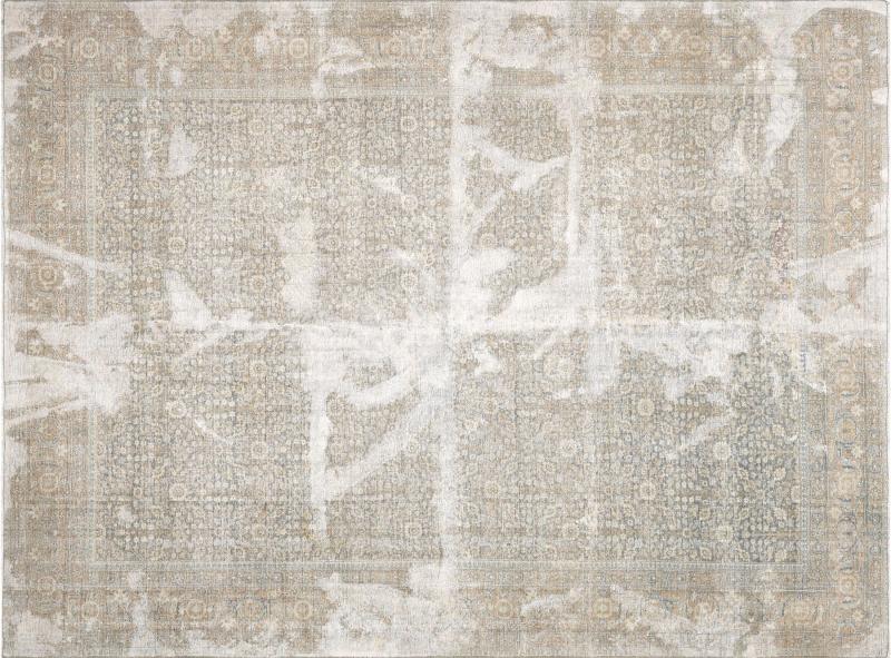 Semi Antique Persian Tabriz Rug 92 x 123 