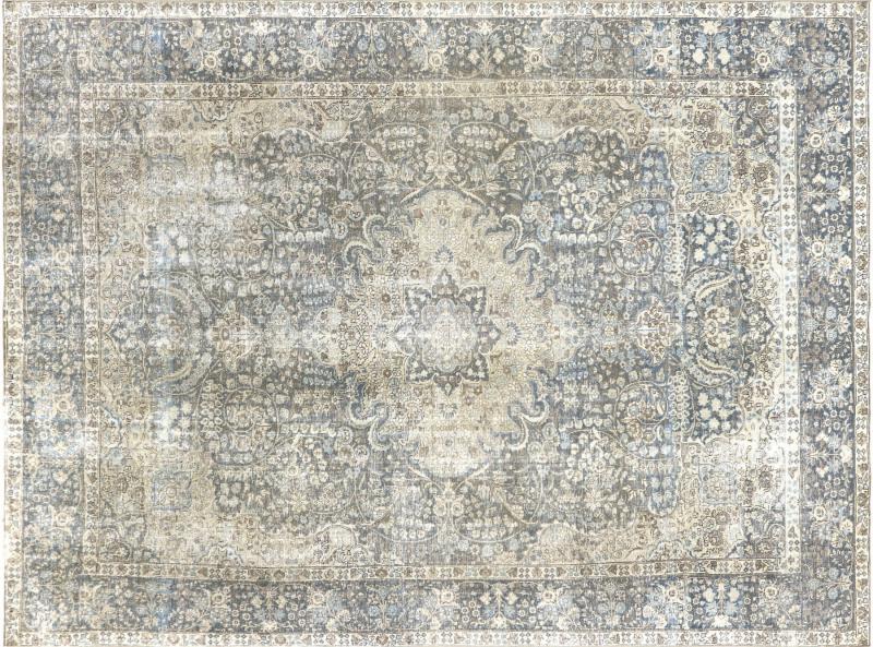 Semi Antique Persian Tabriz Rug 92 x 124 