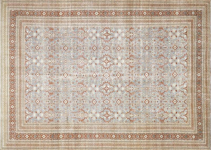 Semi Antique Persian Tabriz Rug 93 x 1211 