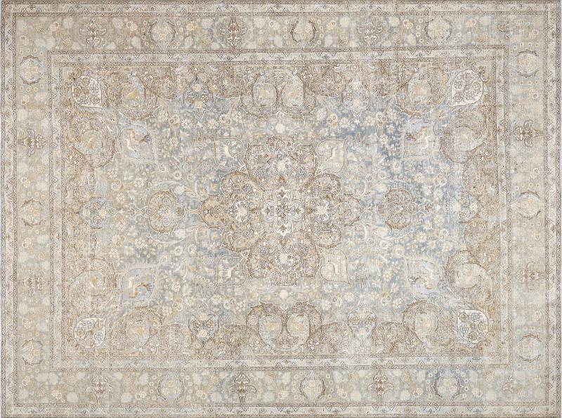 Semi Antique Persian Tabriz Rug 98 x 130 