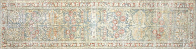 Semi Antique Persian Tabriz Runner 33 x 1210 
