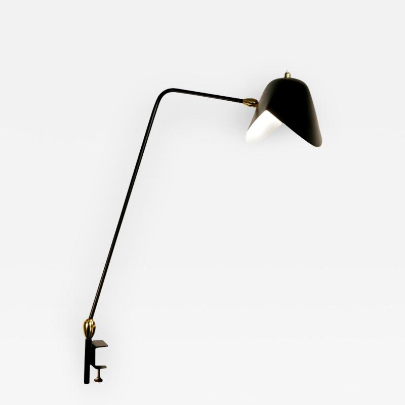 Serge Mouille Serge Mouille Agrafee Double Swivel Desk Lamp