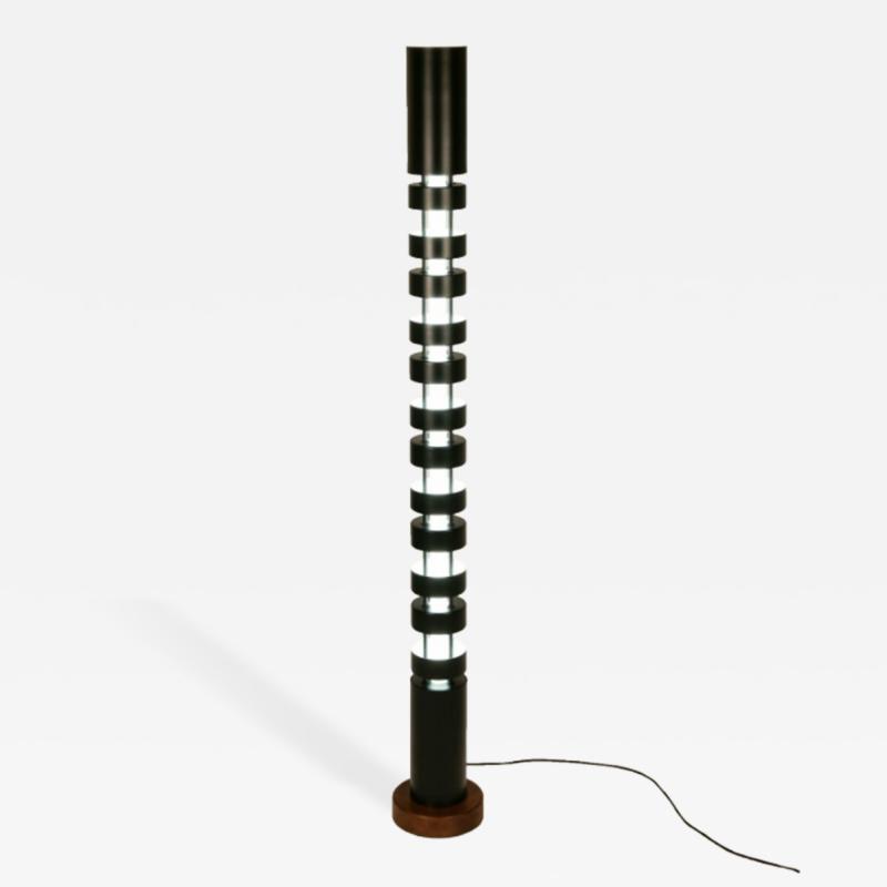 Serge Mouille Serge Mouille Black Large Totem Floor Lamp