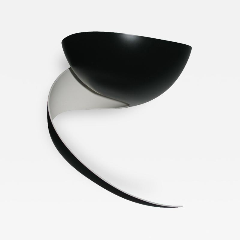 Serge Mouille Serge Mouille Black or White Flame Sconce