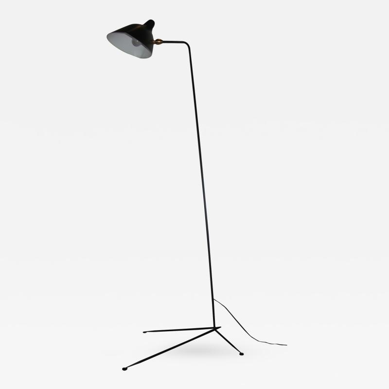 Serge Mouille Serge Mouille Black or White Standing Lamp