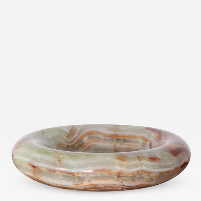 Sergio Asti Large Onyx Bowl by Sergio Asti