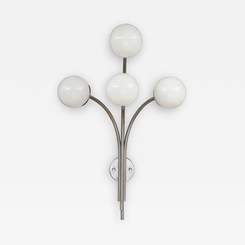 Sergio Asti Sergio Asti for Arteluce Large Wall Sconce with Four Arms