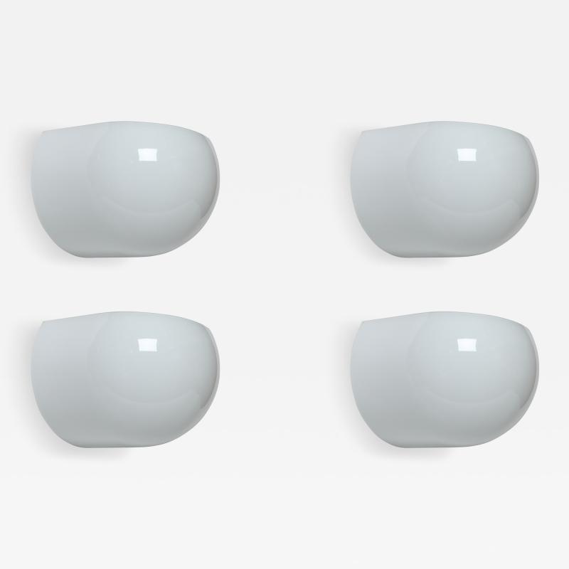 Sergio Mazza Murano glass Sergio Mazza for Artemide Doro sconces Italy circa 1970s