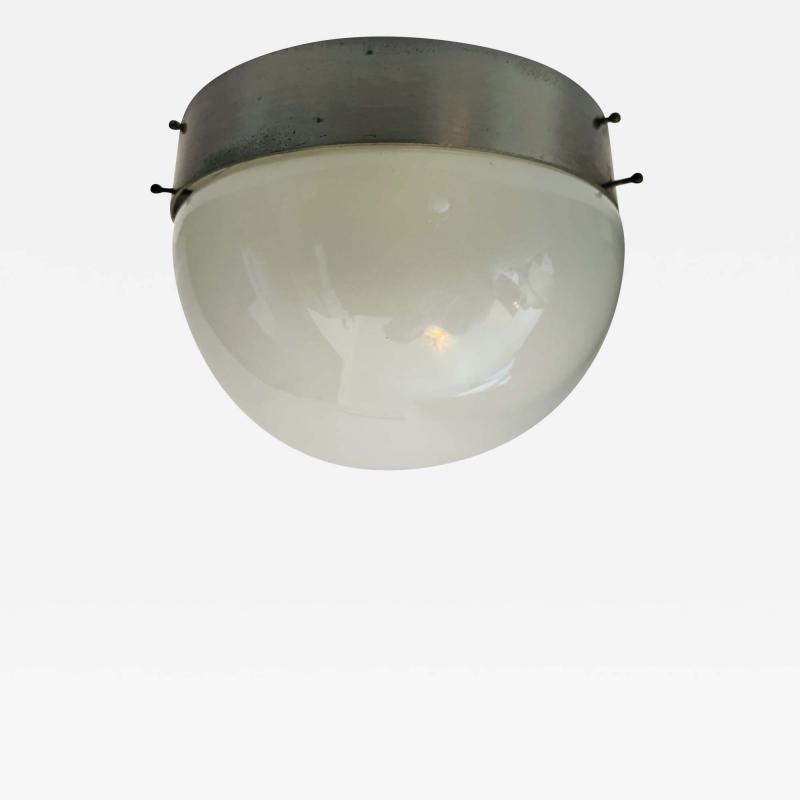 Sergio Mazza Sergio Mazda Artemide Clio Flush Ceiling Lamp Italian Mid Century