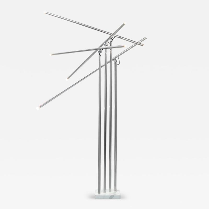 Sergio Moscheni Floor Lamp Giraffa by Sergio Moscheni for Selenova Italy 1970s