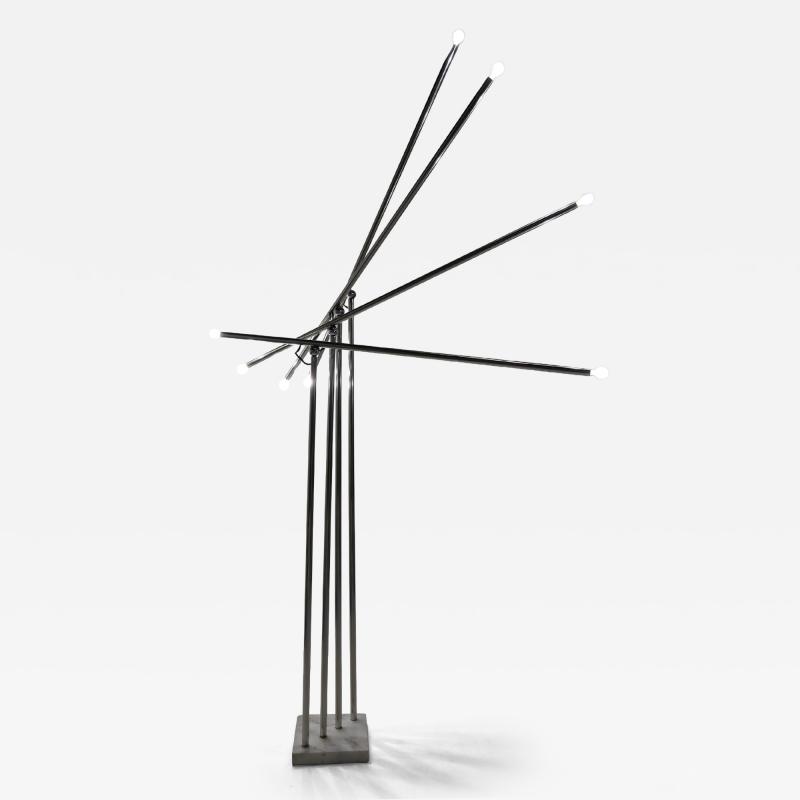 Sergio Moscheni Monumental Giraffa Floor Lamp by Sergio Moscheni for Selenova