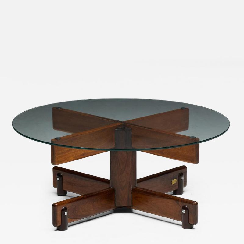 Sergio Rodrigues Alex Coffee Table by Sergio Rodrigues Brazil 1960s