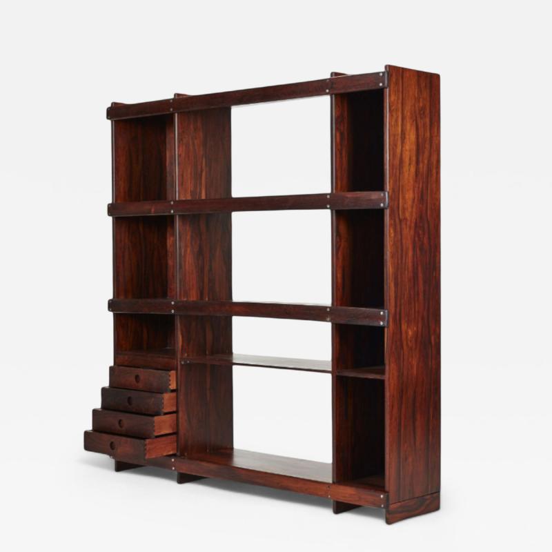 Sergio Rodrigues Bookshelf Adolpho in Rosewood Sergio Rodrigues c 1968 Lot 387