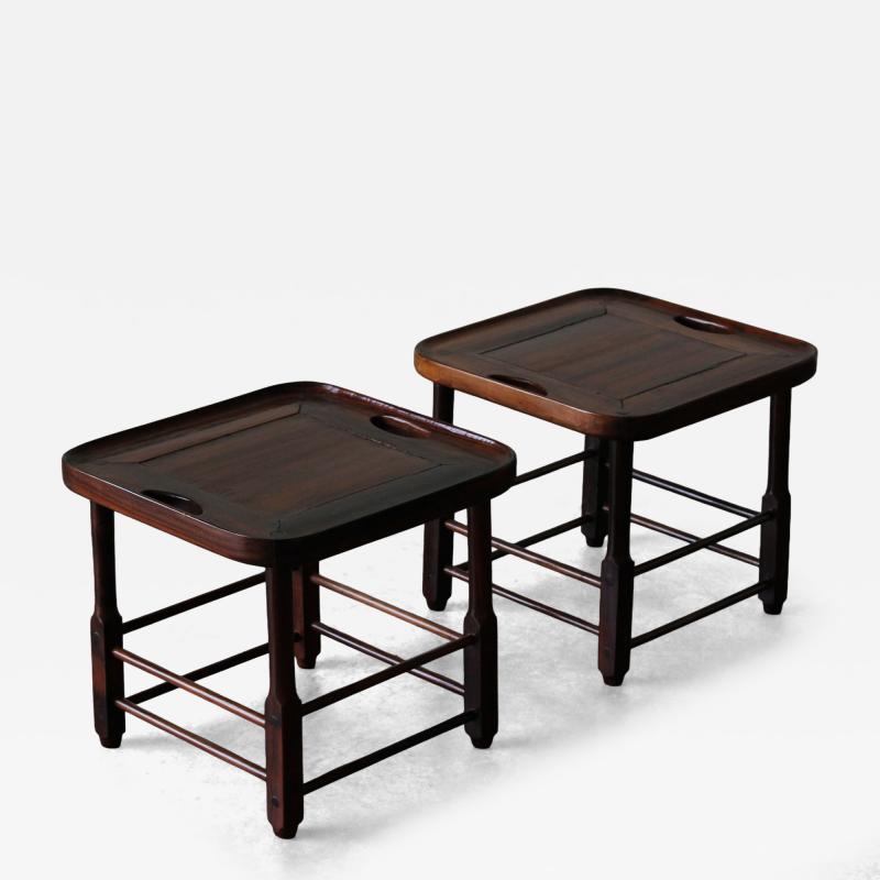 Sergio Rodrigues Magrini Stools by Sergio Rodrigues for Oca Brazil 1963