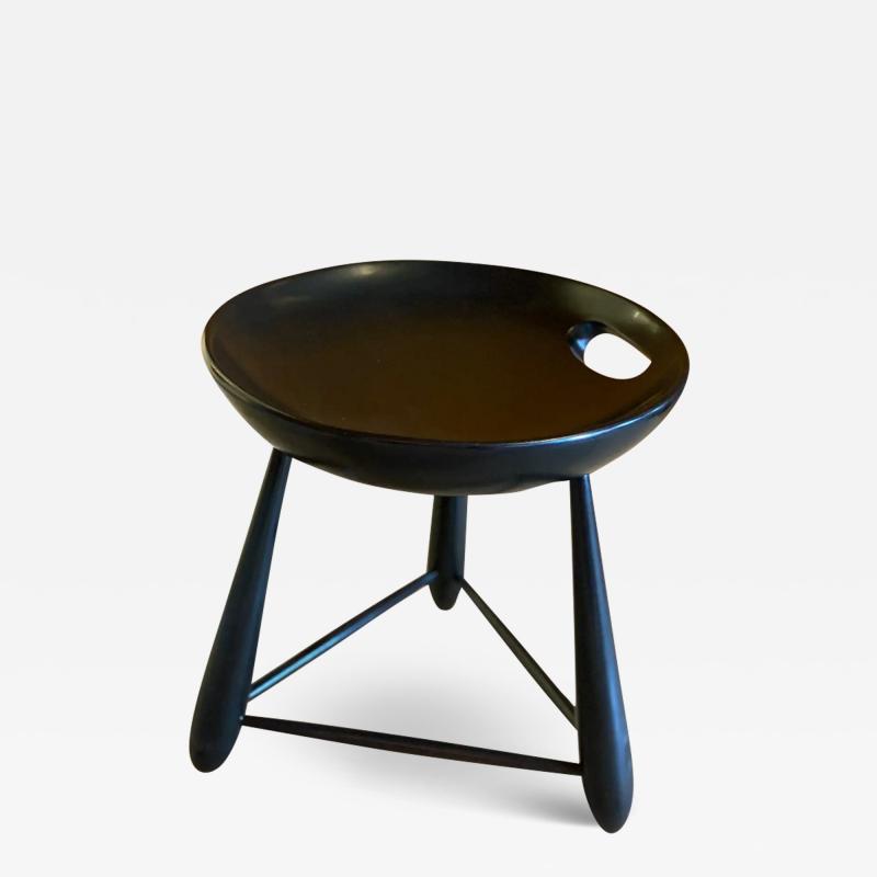 Sergio Rodrigues Mid Century Modern Mocho Stool by Sergio Rodrigues for OCA Brazil 1950s