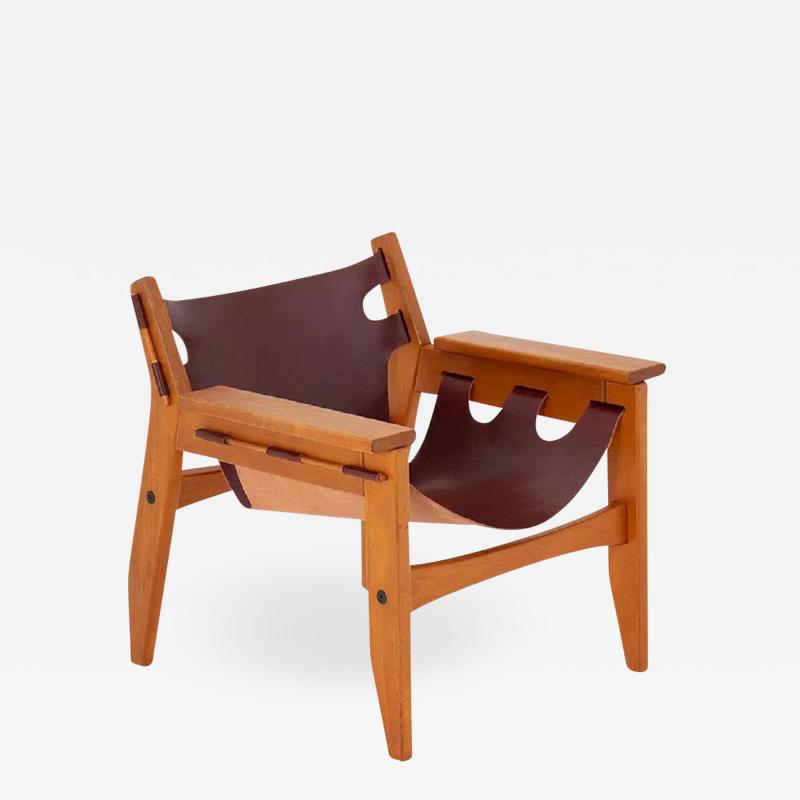 Sergio Rodrigues Midcentury Brazilian Lounge Chair Model Kilin by Sergio Rodrigues