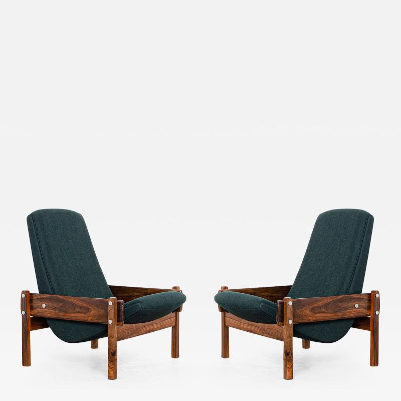 Sergio Rodrigues Pair of Vronka Armchairs by Sergio Rodrigues 1962 Brazilian Mid Century Modern