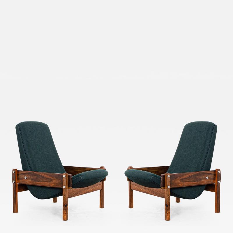 Sergio Rodrigues Pair of Vronka Armchairs by Sergio Rodrigues 1962 Brazilian Mid Century Modern