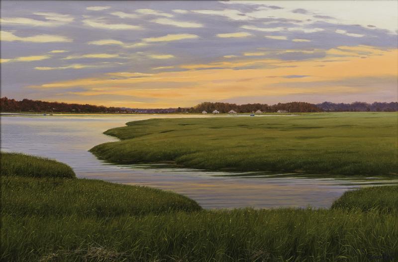 Sergio Roffo The Marsh at Sunset