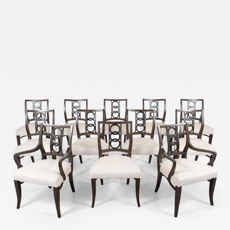 Set Twelve of Dining Room Chairs