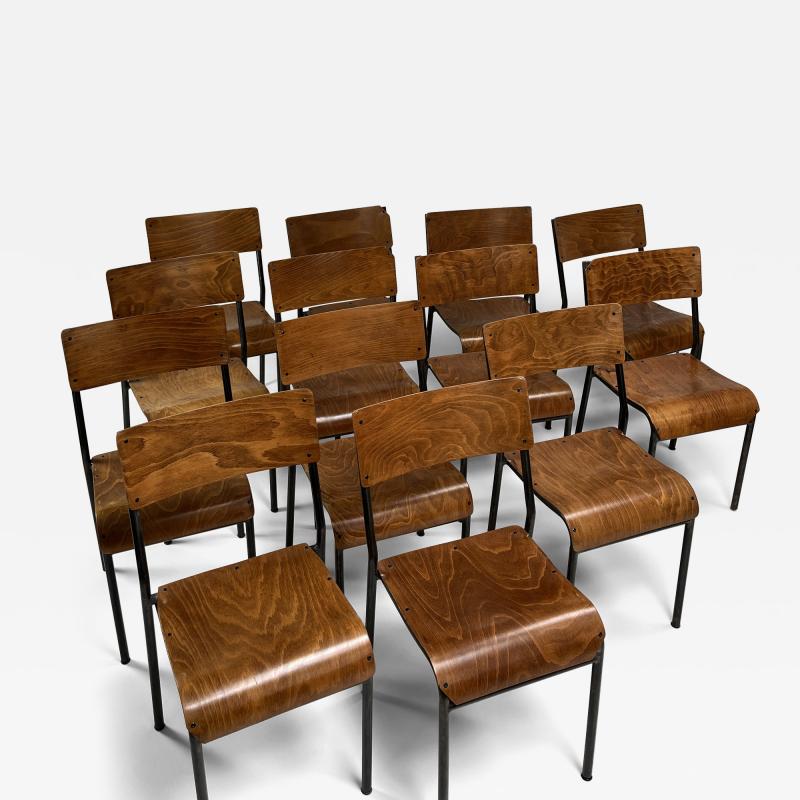 Set of 13 School Chairs