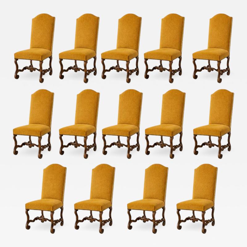 Set of 14 French 19th Century Louis XIV Style Chairs