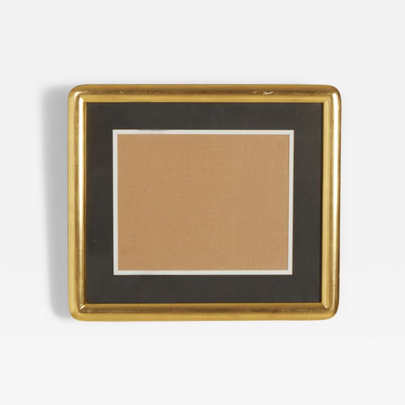 Set of 3 Black and Gilt Curved Corner Gallery Frames